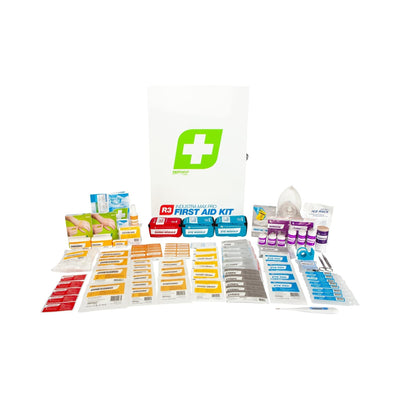 FastAid First Aid Kits FastAid R3 Industra Max Pro Metal Cabinet First Aid Kit