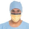 Halyard Surgical Visors Fluidshield Fog-Free Surgical Mask with SplashGuard Visor