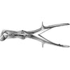 FORCEPS, BONE CUT., LISTON-STILLE, 27 cm, dou. act., angled