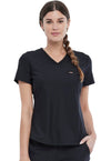 Form By Cherokee Scrub Tops Black / XXS Form by Cherokee Scrubs Tuckable V-Neck Top