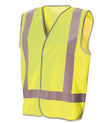Frontier Hi-Vis Safety Day and Night Vest Yellow