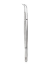 Professional Hospital Furnishings Forceps 18cm / Delicate Serrated Curved Gerald Forceps