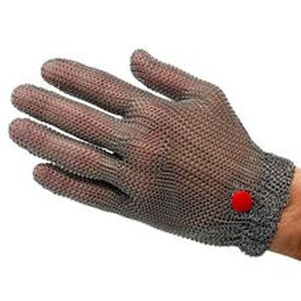 Manulatex Safety & PPE Glove Manu Mesh Wilco Stainless Steel Red Medium