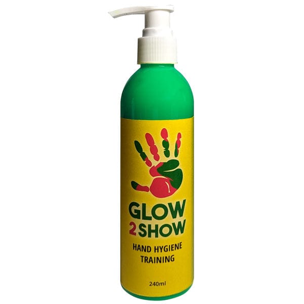 Glow2show Hand Cleaning Glow 2 Show Handwashing 240ml Solution