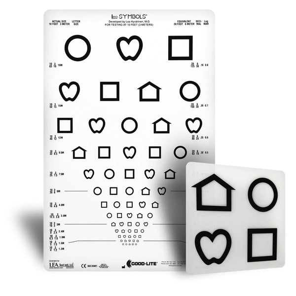 Good Lite Examination Tools Good-Lite Lea Symbol Trans. Chart Set 250400