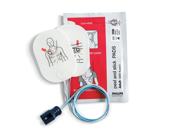 HeartStart Defibrillator Pads Heartstart FR2 Defibrillator Adult Pads 1 Pair (DP1)
