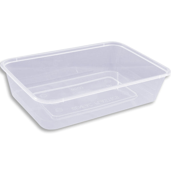 Katermaster Bags & Takeaway Katermaster Container Rectangular Natural