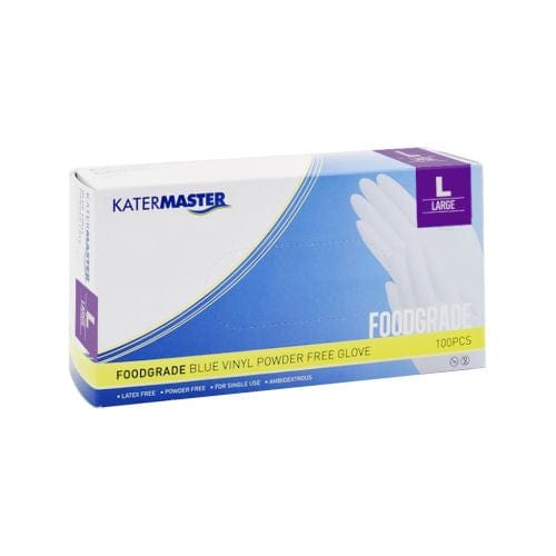 Katermaster Safety & PPE L Katermaster Glove Vinyl Powder Free