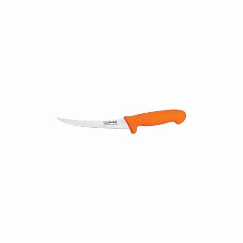 Khabin Kitchen Equipment 5in Khabin Knife Boning Narrow and Curved Orange