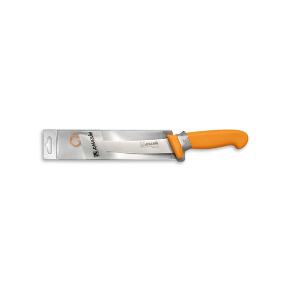 Khabin Kitchen Equipment Khabin Knife Boning Wide Curved Orange 6inch