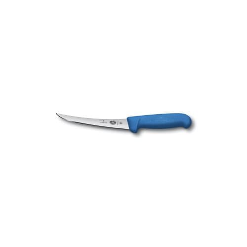 Victorinox Kitchen Equipment Knife Victorinox Fibrox Boning Narrow Curved Blue 6"