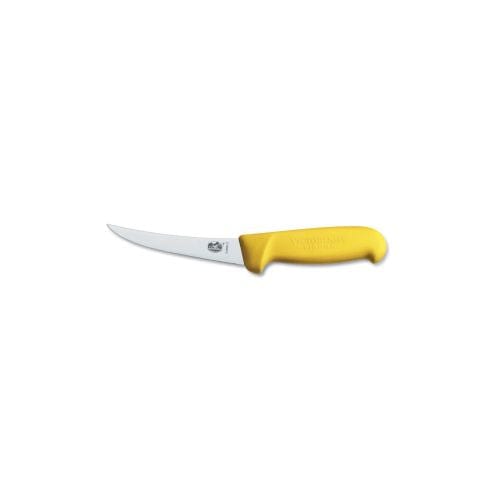 Victorinox Kitchen Equipment Knife Victorinox Fibrox Boning Narrow Curved Yellow 5"