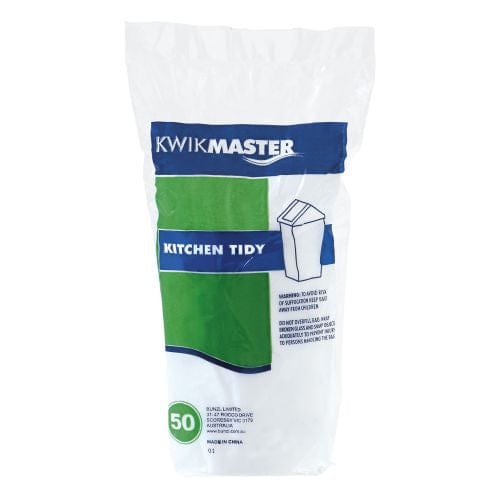 Kwikmaster Cleaning Products Kwikmaster Kitchen Tidy All Purpose Black 18L RL50
