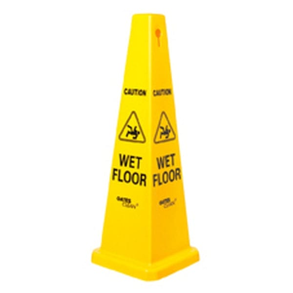 Ed Oates Safety & PPE Large Caution Wet Floor Cone Oat