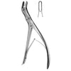 Professional Hospital Furnishings 23cm 5mm / Curved Leksell Bone Rongeur