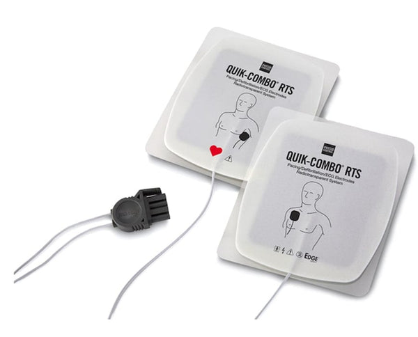 Stryker Australia Pty Ltd Lifepak EDGE System Electrodes with QUIK-COMBO Connector 24