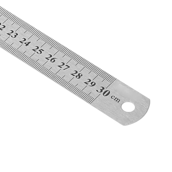 Professional Hospital Furnishings 30CM Medical Surgical Metal Ruler 30cm