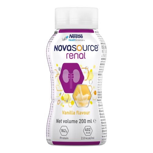 Nestle Healthcare Carton of 24 Nestle Novasource Novasource Renal 200ml