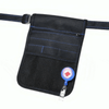 Nursing Pouch With Blue Stitching + Retractor