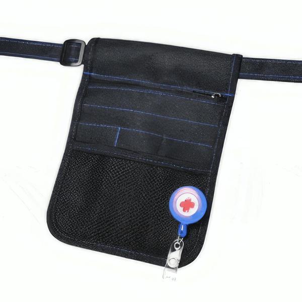 Medshop Nursing Pouches Nursing Pouch With Blue Stitching + Retractor