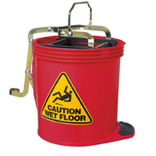 Oates Cleaning Supplies Red Oates Bucket Mop Contractor