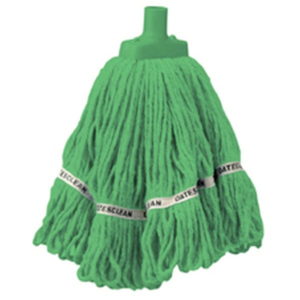 Oates Cleaning Supplies Green Oates DuraClean Mop Head Round