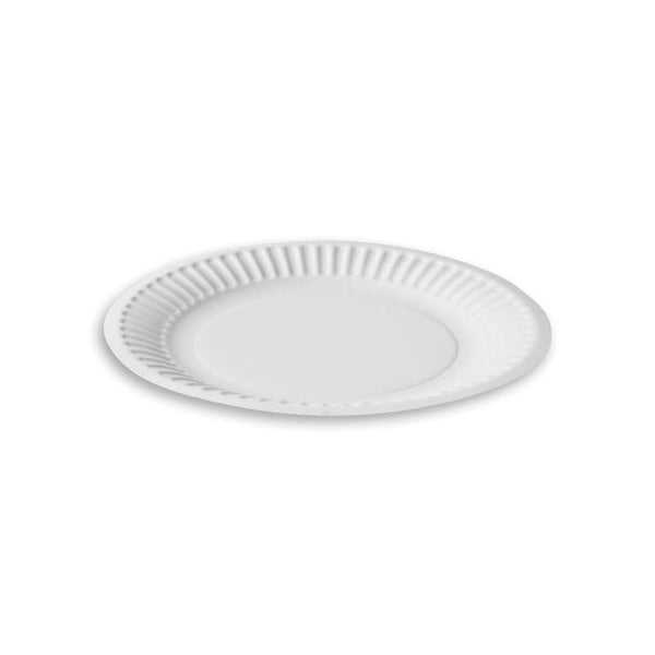 Detpak Dining & Takeaway Plate Round Paper Coated