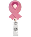 Prestige Medical ID Holder Pink Ribbon Prestige Deluxe Retracteze ID Holder