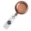 Prestige Medical ID Holder Rose Gold Prestige Premium Metal Retracteze ID Holder