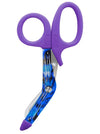 Prestige Medical Utility Scissors Tie Dye Dark Blue Prestige StyleMate Utility Scissor