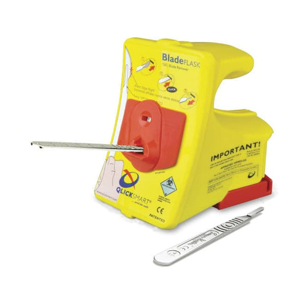 Qlicksmart Blade Removers Qlicksmart BladeFlask Scalpel Blade Removal System