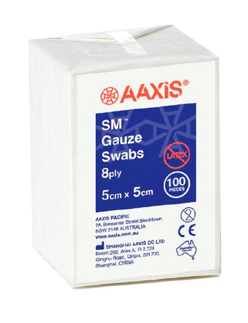 SM Sponges, Swabs & Gauze S+M Gauze Swab - 8ply