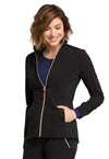 Statement By Cherokee Scrub Jacket Statement by Cherokee Scrubs Zip Front Jacket