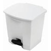 Step On Pedal Bin White