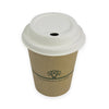 Sustain Hot Cup Lid White Pulp 8oz