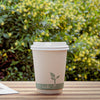 Sustain Dining & Takeaway 12/16oz Sustain Lid Hot Cup White