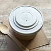 Sustain Disposable Food Packaging Carton of 500 Sustain PLA Lid To Suit Round Paper Bowl 12
