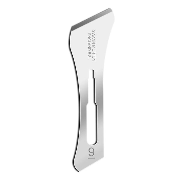 Swann Morton Disposable Scalpels #9 / Sterile SWANN-MORTON Disposable Scalpel Handle and Blade