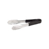 Chef Inox Kitchen Equipment Tong Utility Stainless Steel Black 300mm