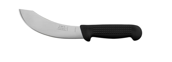 Victory Knives & Blades 6inch / Grey and Black Victory Skinning Knife 6inch with Black Handle