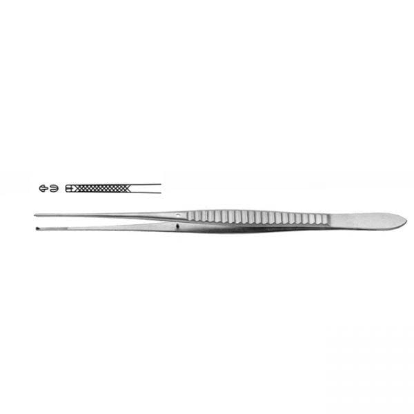 Professional Hospital Furnishings Dressing Forceps 20cm / 1x2 Teeth Waugh Dress Forcep