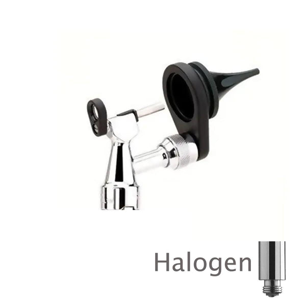 Welch Allyn Otoscopes Halogen / Pneumatic Otoscope with 12 Diopter Lens and 4 Reusable Specula Welch Allyn 3.5V Otoscope Heads