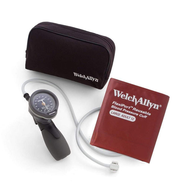 Welch Allyn Hand Held Sphygmomanometers DS66 Sphygmomanometer, Large Adult Cuff 5098-28 Welch Allyn DuraShock DS66 Sphygmomanometer with Cuff