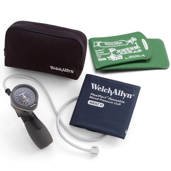 Welch Allyn Hand Held Sphygmomanometers DS66 Sphygmomanometer with Adult & Child cuff 5098-33 Welch Allyn DuraShock DS66 Sphygmomanometer with Cuff