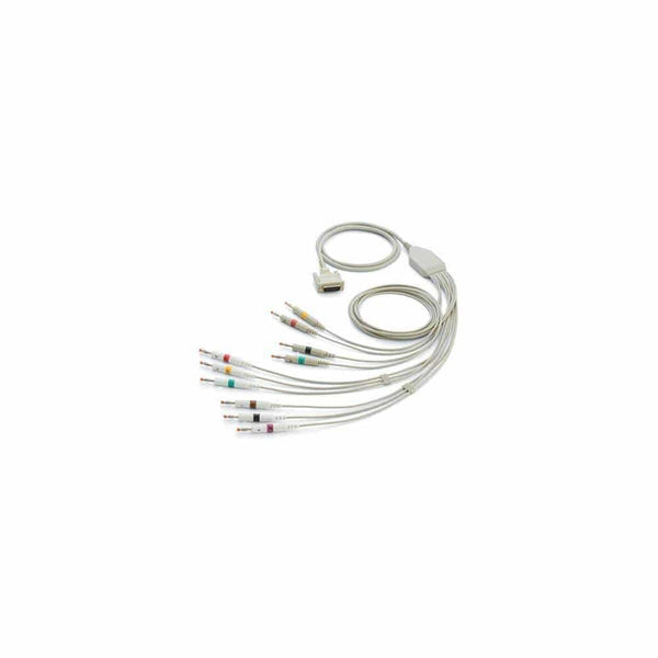 Welch Allyn ECG Accessories Digital ECG Patient Cable 10-Lead with Replaceable Leads AHA CP 100/CP 200 Welch Allyn ECG Accessories