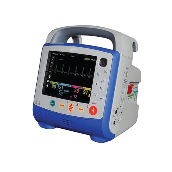 Zoll Defibrillator & Patient Monitor Zoll X Series Defibrillator CCT (Pacing, NIBP, SpO2,  EtCO2, 12-Lead)