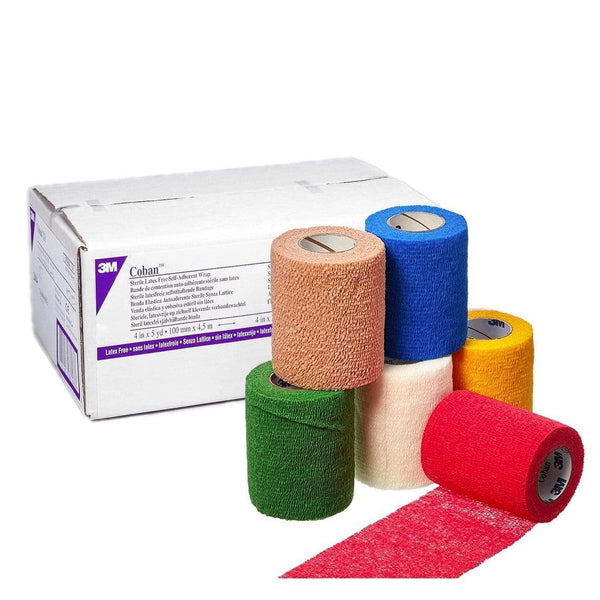 3M Healthcare Cohesive Bandages 3M Coban Self-Adherent Wrap