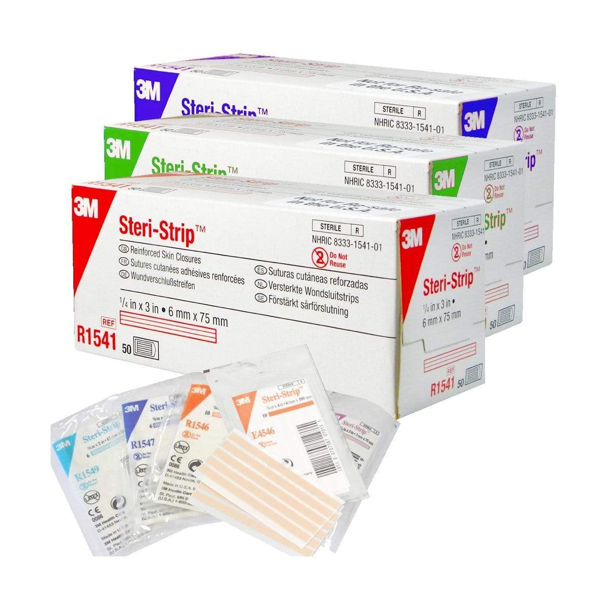 3M Steri-Strip wound closure strips