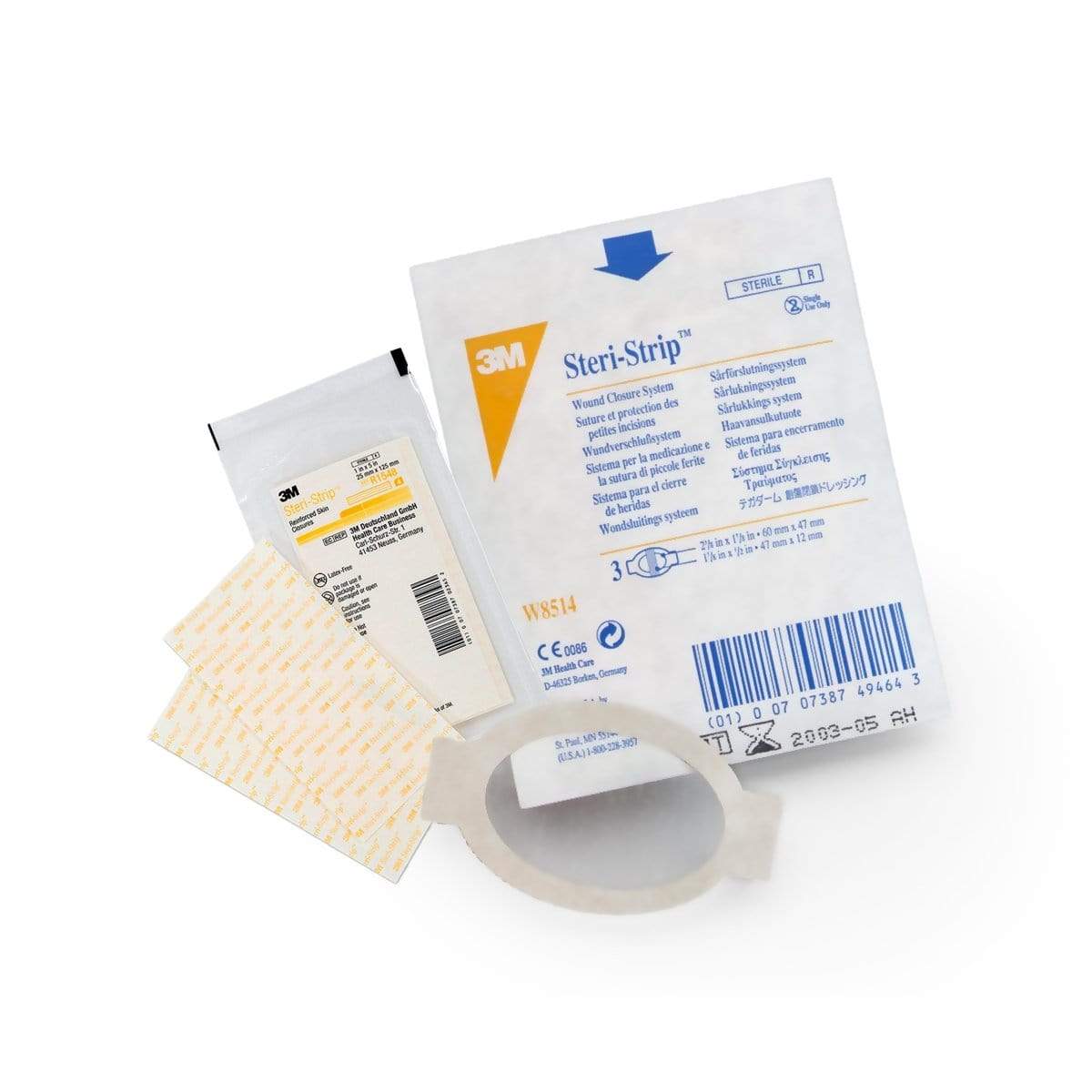 3M Steri-Strip Reinforced Skin Wound Closures - All Sizes - Top Quality  Strips