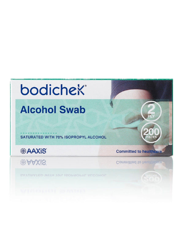 BodiChek Alcohol Swabs Sterile Aaxis Alcohol Swabs